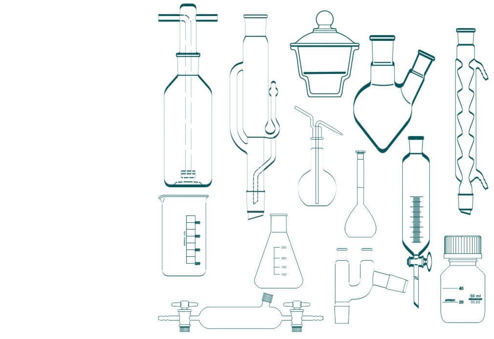 Complete range of laboratory glassware - Made in Romania